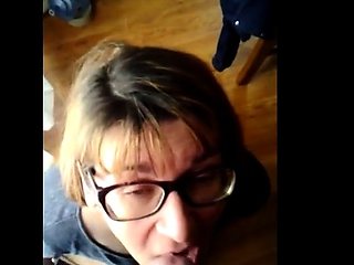 Neighbor's View - Amateur Girl Blowjob and Facial