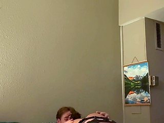 testing out the new lingerie