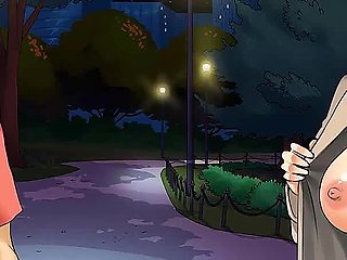 MILF's Plaza: the Mature Cougar MILF Takes Fat Dick in the Park - Episode 19