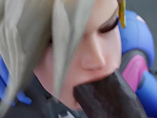 Mercy’s Romantic Dinner Gone Wrong - BBC Ruins Her Ass - 3D Overwatchanimation