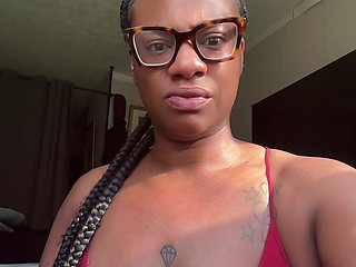 Slow Stretch, Legs Open Pussy on Full Display