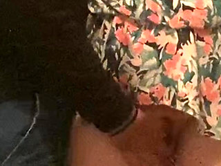 Finger Fucking Slut Milf in Subway