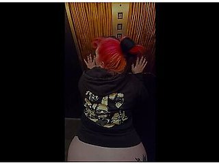 Caught My Cheating Goth Neighbour In The Elevator