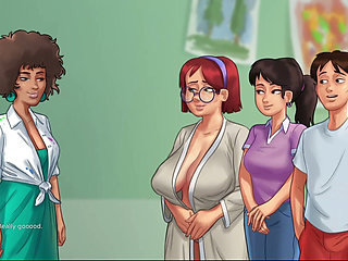Group Project with Big Tits Latina