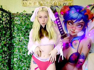 Bunny Dance and Blowjob