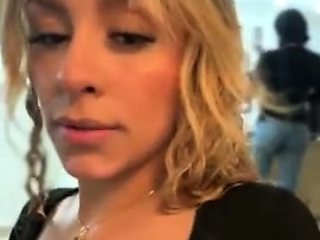 Pussy spreading close ups of blonde slut Adele Sunshine