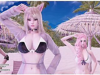 League of Legends fantasy with a sultry dance