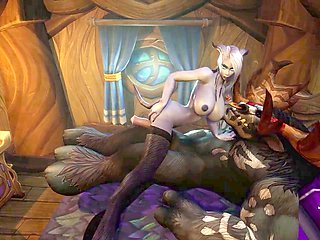 Naughty red riding hoof continues her adventures in the tails of Azeroth series