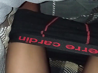 Sexy Masterbating Alone BBC in Bedroom