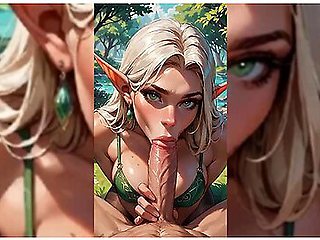 Elf Girl Hentai Sex Scene Compilation