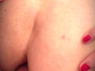 Hot MILF Gets Fucked Hard in Her Tight Dirty Asshole, Caught and Made to Squirt. Anal Creampie Leaks Out of Butthole