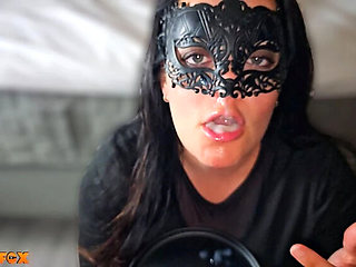 Millie Fox Swallows Huge Cum Load Twice After 3 Days Saving - Amateur MILF Blowjob & Cum in Mouth