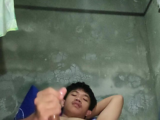 Filipino Twink Jerks off for You with Big Cumshot
