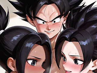 Kaulifla,kale,and Goku (ffm) Db V2