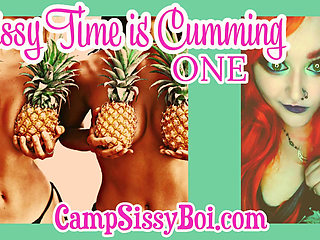 Sissy time is cumming one