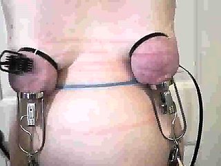 BDSM ordeal for saggy breasted slut Sarah