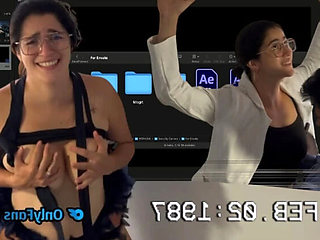 Roxxan the Latina Secretary Gets Creampie by Guard in POV 4K - Big Ass Squirting & Rough Sex