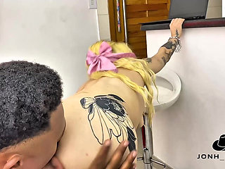 Husband for Hire Fucks Housewife in Fur