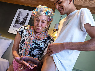 Tattood 79 Year Old Granny Is Totaly Shocked