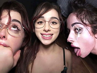 Amateur College Teen Audrey Reid Rough Doggystyle Riding and Squirting Facial