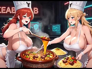 Funny Cook Video, Ai Animation