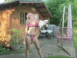 Blonde Slut Didnt Have Sex for 4 Weeks!!