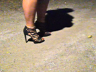 High Heel Nylon Walk