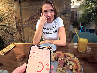 He Took Control Of My Vibrator On A Date And Give Me Multiple Orgasms