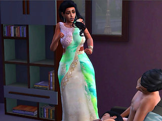 Fucking Step-Sister When Step-Aunty Walks In!