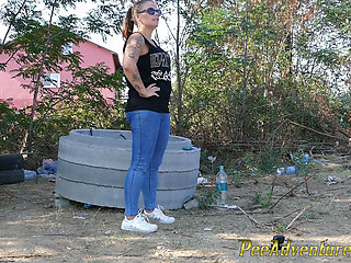 Exercising outside in the morning made me empty my bladder quickly