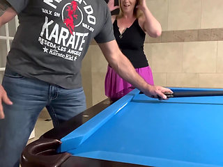 MILF Danni Jones and the Billiards Lesson