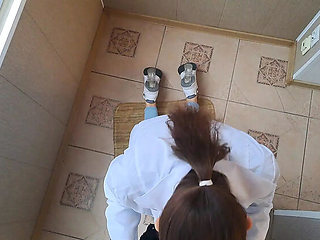 Young Russian Doctor Gives Intense Blowjob During ASMR POV Appointment - Homemade Amateur
