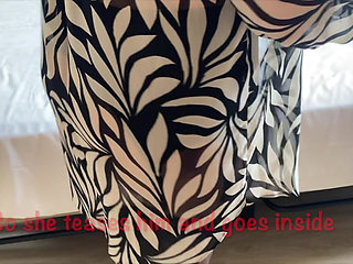 Mrs Mature Feet on her balcony wearing her nylons