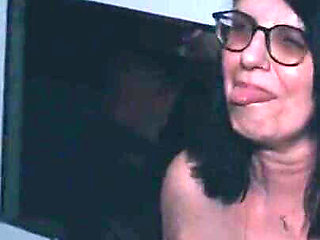 Mature Woman Offered for a Hardcore Gangbang at a Swinger Club