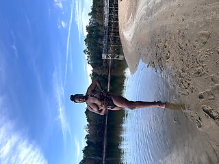 MATURE EBONY GIANTESS STOMPS, CRUSHES, and HUMILIATES SUB