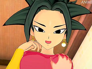 Uncensored 3D Dragon Ball Super Kefla manga porn with internal cumshot