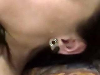 Amateur FFM on the Hotel Bed - Blonde and Brunette Share Him
