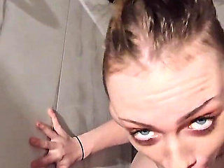 Pissy Blowjob - Goth Toilet Whore