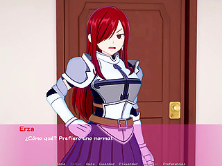 My Waifu Wants to Become a Pornstar - Casting Porn with Beautiful Erza