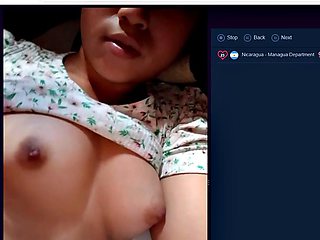 Teen Latina Teases Lesbian Webcam