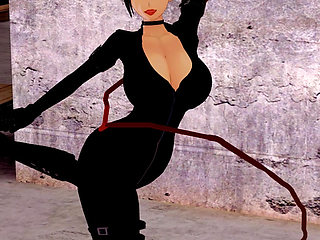 Catwoman get Batfucked - Arkham Bitches Movie