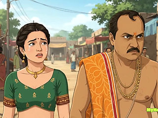 Indian Bhabi with Devar in their villege house