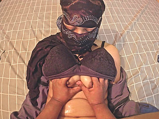 Malaysian Hijab MILF with Brother-in-law