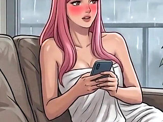 Fucking My Girlfriend's Cousin in Her Face - 2D Animation