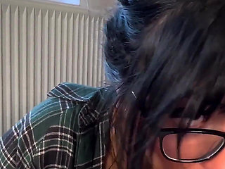 Girl Next Door Aaliyah Yasin Gets a Big Facial