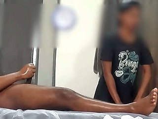 Massage Flash Surprise - Spa Lady Shocked by Customer's Big Dick