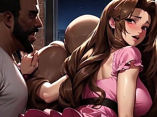 Spicy Toons: Aerith in a Mosh Pit