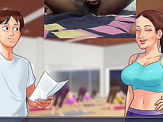 Rubbing My Dick On Yoga Teacher While Helping Her - Car Toon