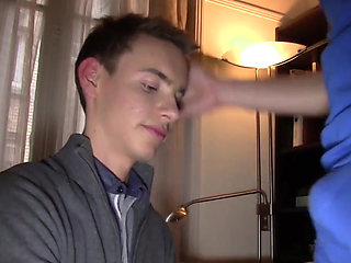 Sexy french twink fucked bareback by tim for fun casting porn