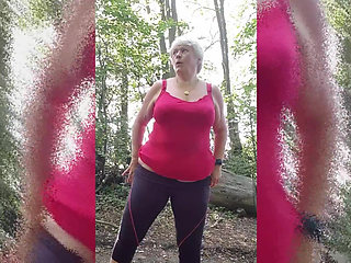 Striptease in the Woods